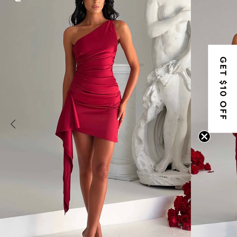 Babyboo fashion Avery Wine Dress, it was a bit short for me new with tags
